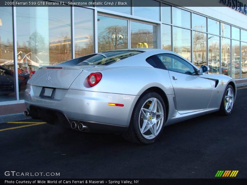 Silverstone (Metallic Grey) / Black 2008 Ferrari 599 GTB Fiorano F1