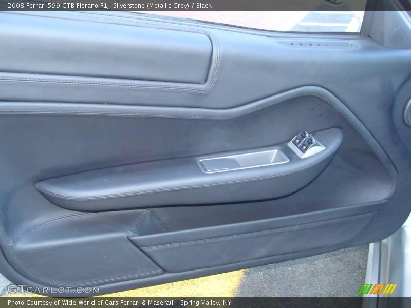Silverstone (Metallic Grey) / Black 2008 Ferrari 599 GTB Fiorano F1