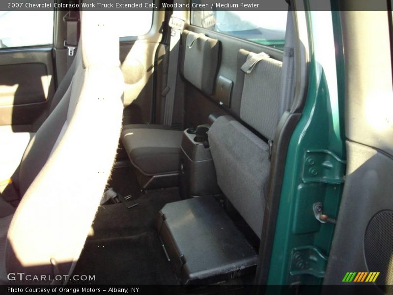 Woodland Green / Medium Pewter 2007 Chevrolet Colorado Work Truck Extended Cab