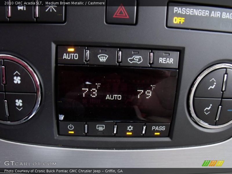 Medium Brown Metallic / Cashmere 2010 GMC Acadia SLT