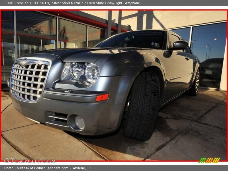 Silver Steel Metallic / Dark Slate Gray/Light Graystone 2006 Chrysler 300 C SRT8