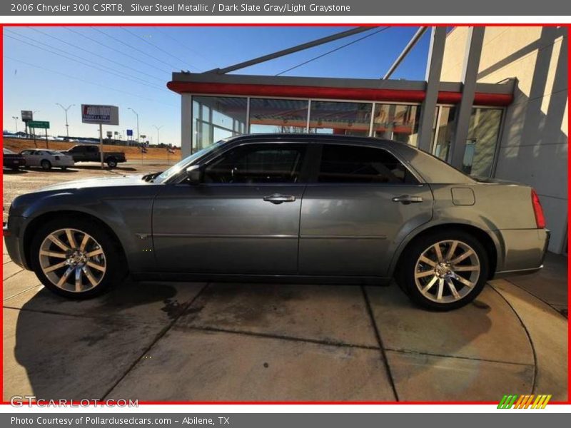Silver Steel Metallic / Dark Slate Gray/Light Graystone 2006 Chrysler 300 C SRT8