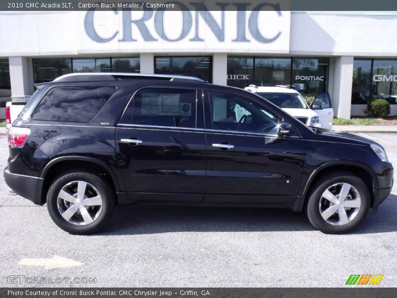 Carbon Black Metallic / Cashmere 2010 GMC Acadia SLT