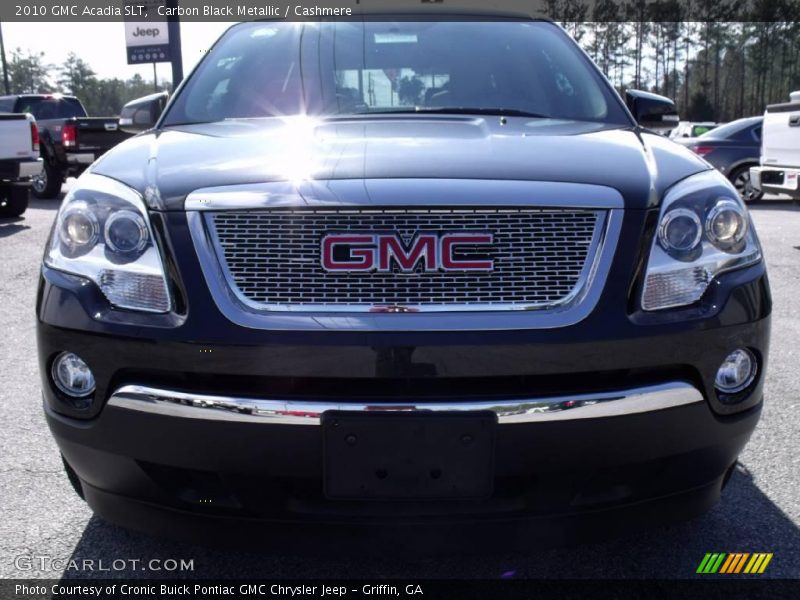 Carbon Black Metallic / Cashmere 2010 GMC Acadia SLT