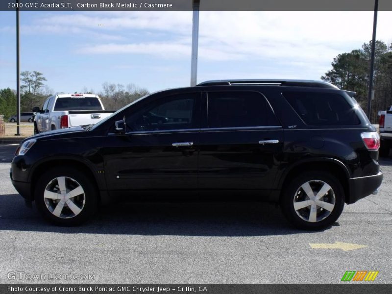 Carbon Black Metallic / Cashmere 2010 GMC Acadia SLT