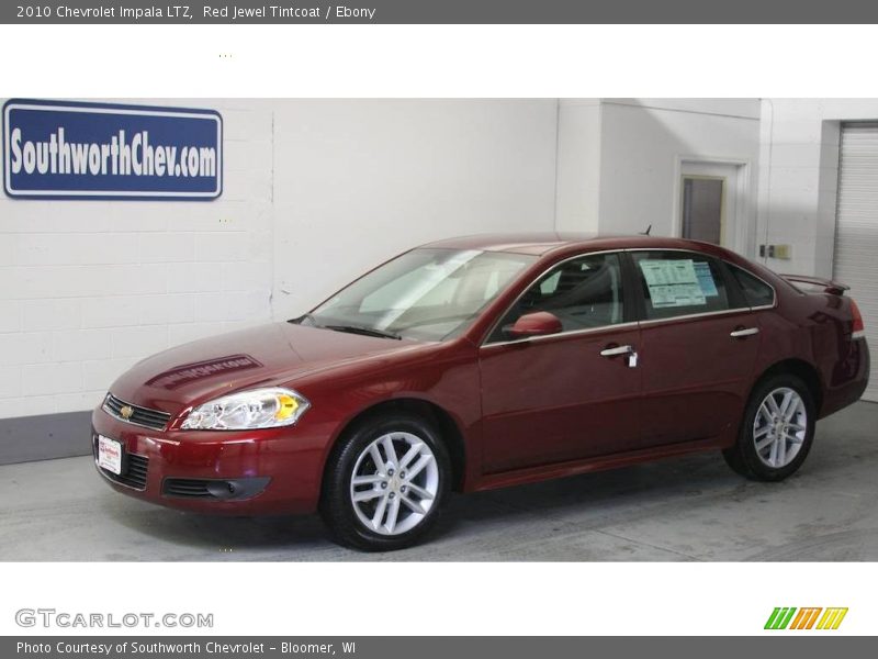 Red Jewel Tintcoat / Ebony 2010 Chevrolet Impala LTZ