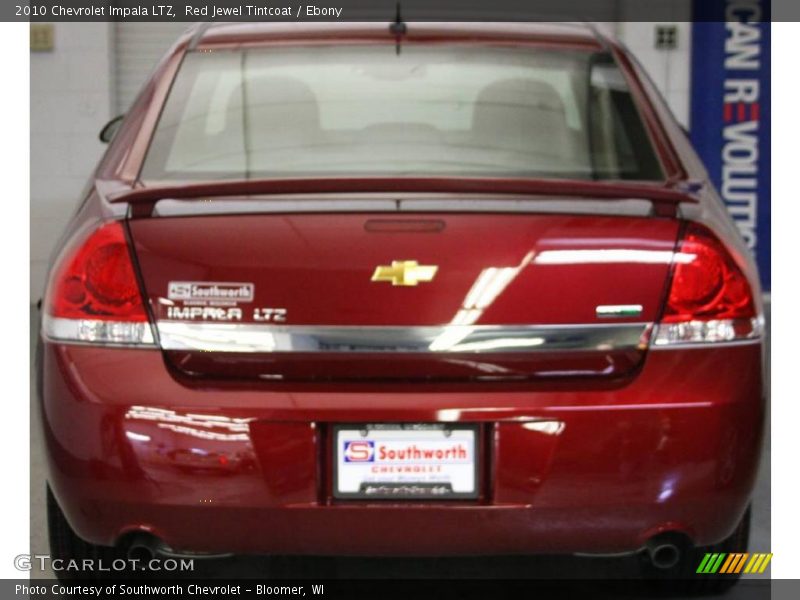 Red Jewel Tintcoat / Ebony 2010 Chevrolet Impala LTZ