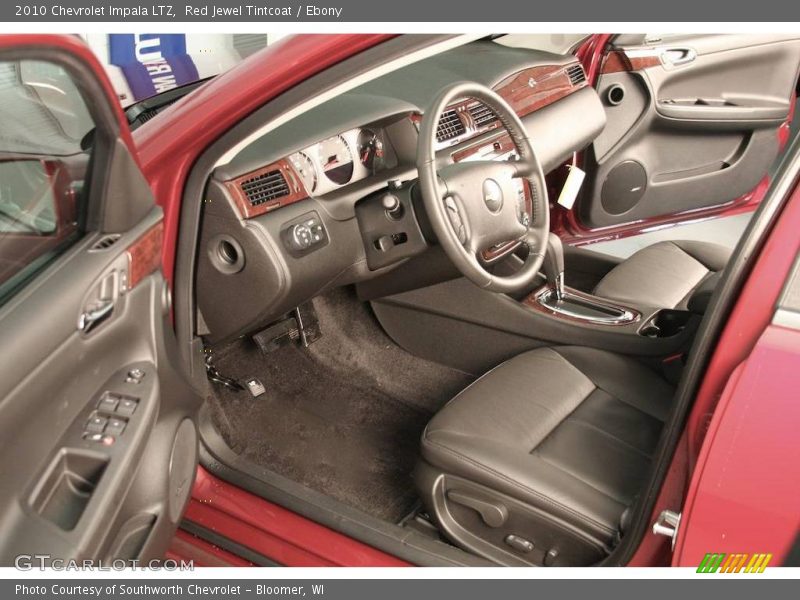 Red Jewel Tintcoat / Ebony 2010 Chevrolet Impala LTZ