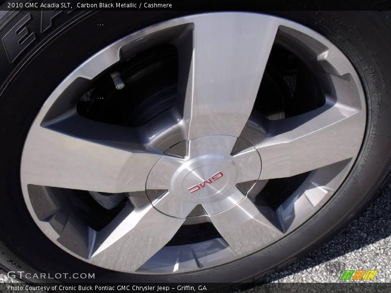 Carbon Black Metallic / Cashmere 2010 GMC Acadia SLT