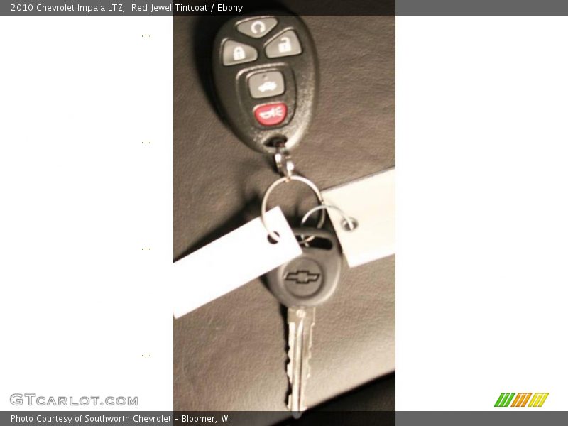 Red Jewel Tintcoat / Ebony 2010 Chevrolet Impala LTZ