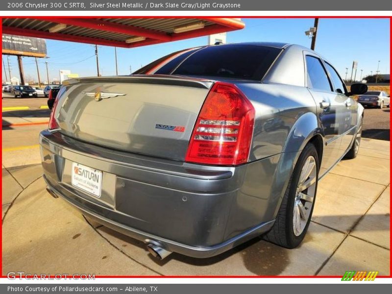 Silver Steel Metallic / Dark Slate Gray/Light Graystone 2006 Chrysler 300 C SRT8