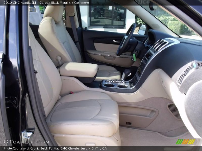 Carbon Black Metallic / Cashmere 2010 GMC Acadia SLT