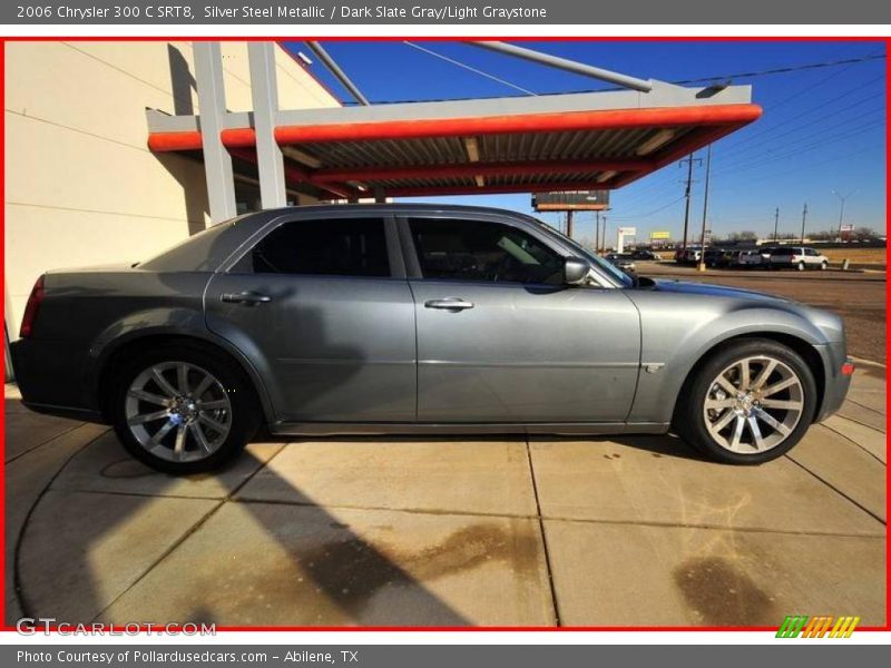 Silver Steel Metallic / Dark Slate Gray/Light Graystone 2006 Chrysler 300 C SRT8
