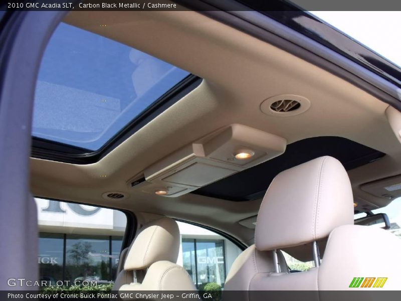 Carbon Black Metallic / Cashmere 2010 GMC Acadia SLT