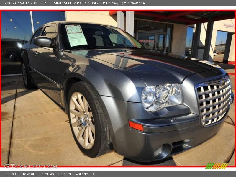 Silver Steel Metallic / Dark Slate Gray/Light Graystone 2006 Chrysler 300 C SRT8
