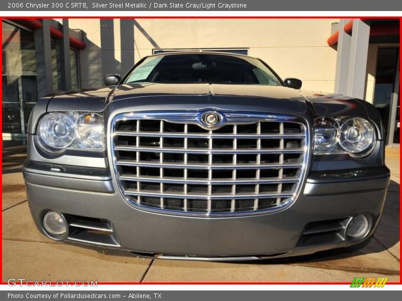 Silver Steel Metallic / Dark Slate Gray/Light Graystone 2006 Chrysler 300 C SRT8