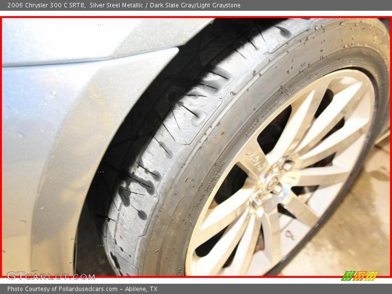 Silver Steel Metallic / Dark Slate Gray/Light Graystone 2006 Chrysler 300 C SRT8