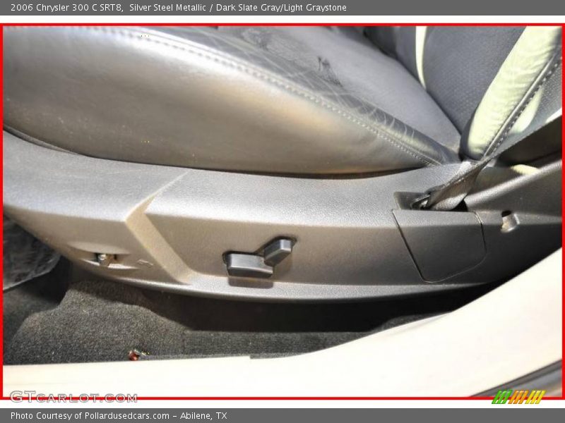Silver Steel Metallic / Dark Slate Gray/Light Graystone 2006 Chrysler 300 C SRT8