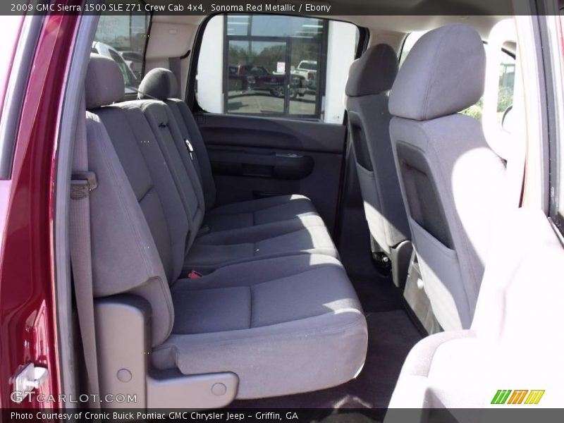 Sonoma Red Metallic / Ebony 2009 GMC Sierra 1500 SLE Z71 Crew Cab 4x4