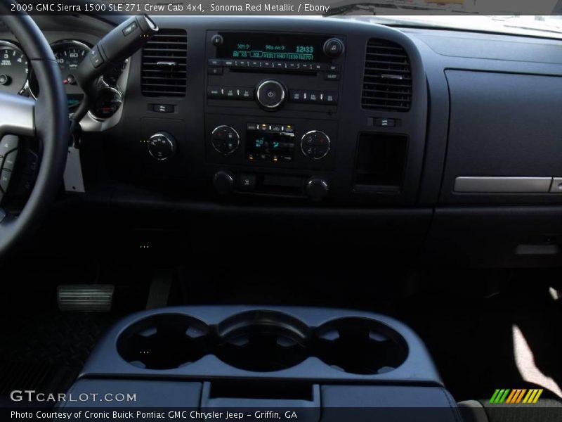 Sonoma Red Metallic / Ebony 2009 GMC Sierra 1500 SLE Z71 Crew Cab 4x4