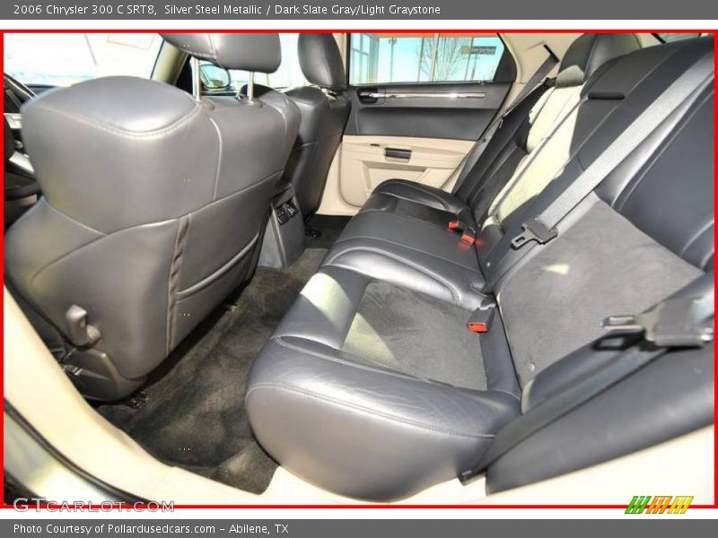 Silver Steel Metallic / Dark Slate Gray/Light Graystone 2006 Chrysler 300 C SRT8