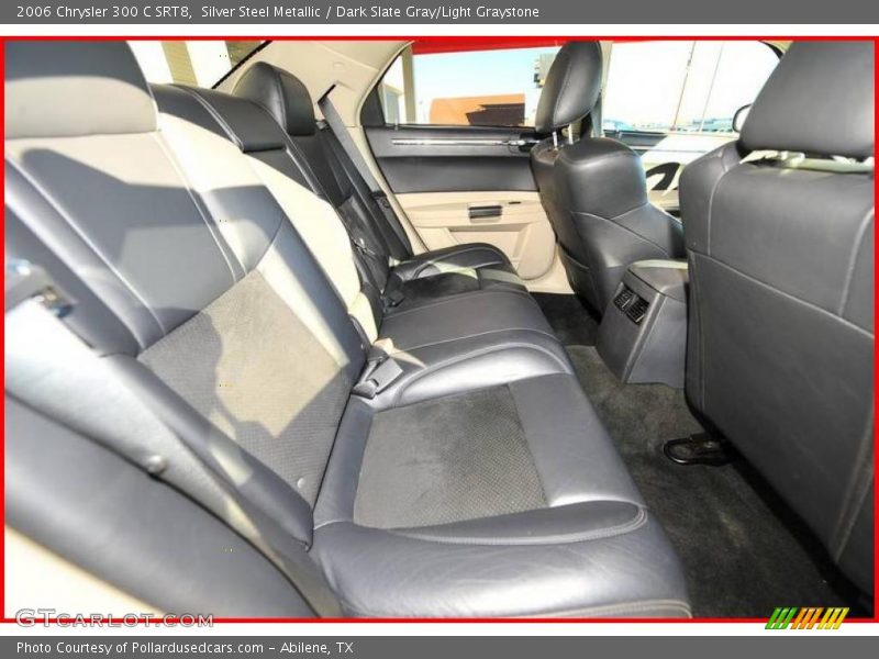 Silver Steel Metallic / Dark Slate Gray/Light Graystone 2006 Chrysler 300 C SRT8
