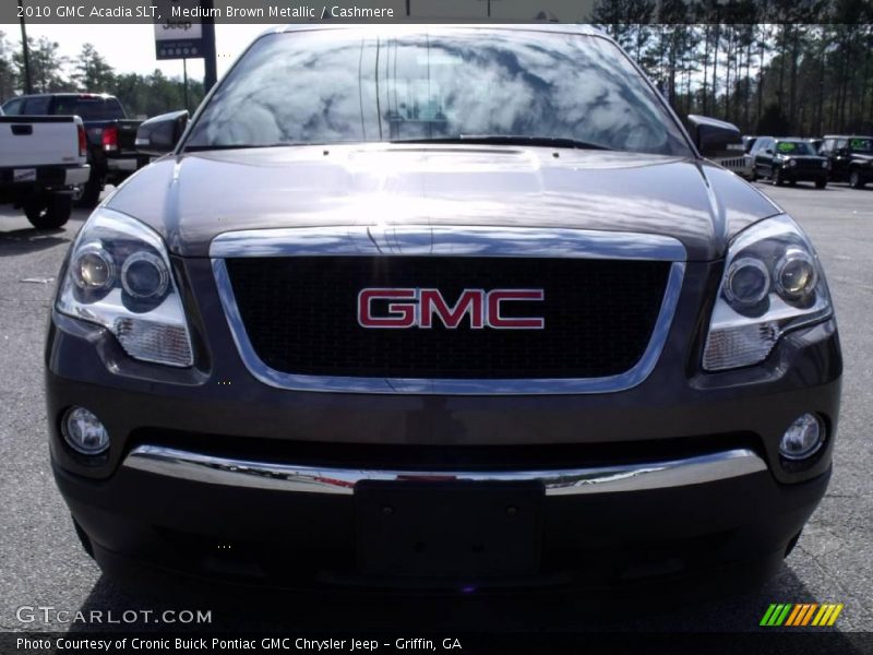 Medium Brown Metallic / Cashmere 2010 GMC Acadia SLT