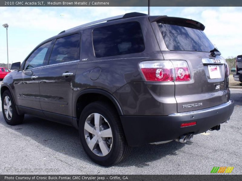 Medium Brown Metallic / Cashmere 2010 GMC Acadia SLT
