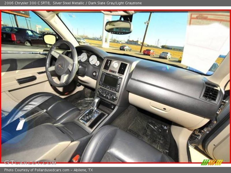 Silver Steel Metallic / Dark Slate Gray/Light Graystone 2006 Chrysler 300 C SRT8