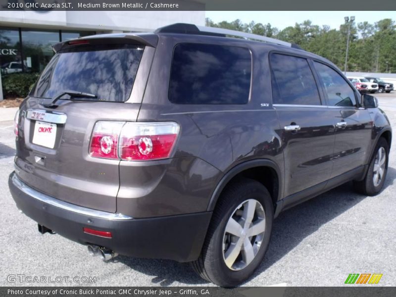 Medium Brown Metallic / Cashmere 2010 GMC Acadia SLT