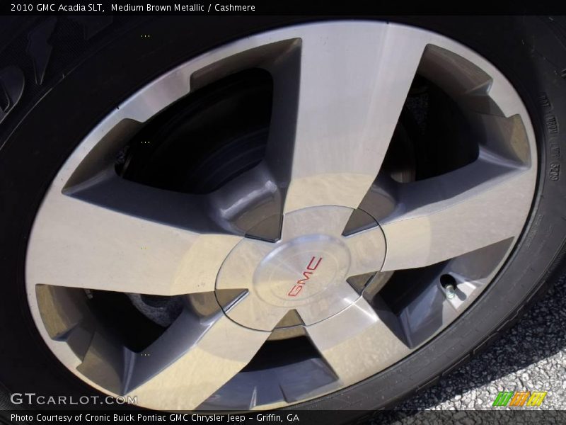 Medium Brown Metallic / Cashmere 2010 GMC Acadia SLT