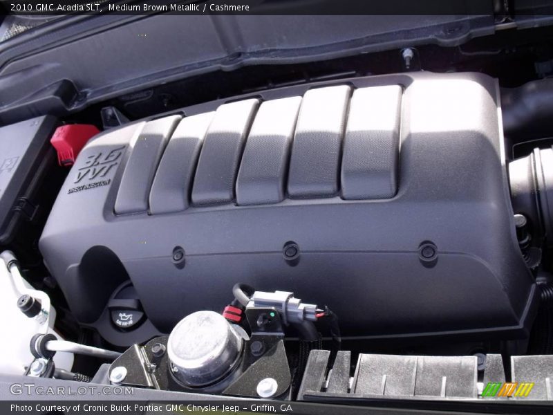 Medium Brown Metallic / Cashmere 2010 GMC Acadia SLT