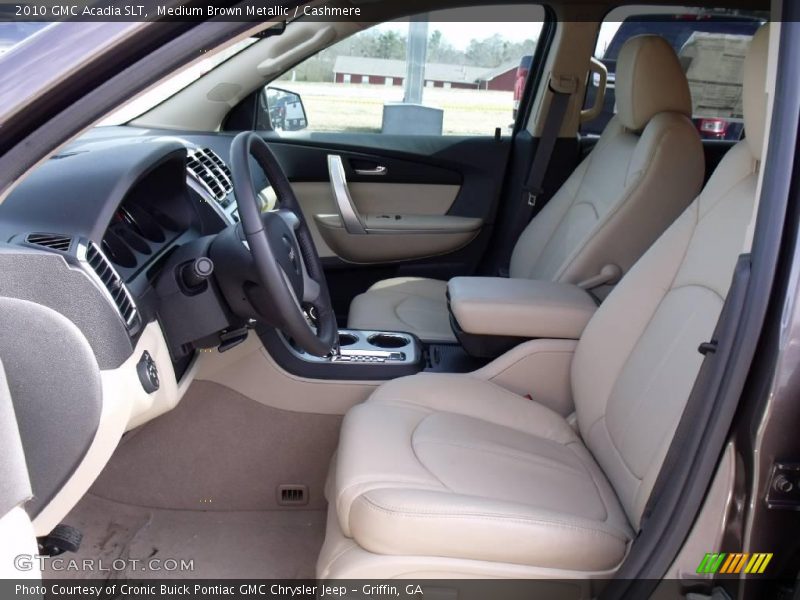 Medium Brown Metallic / Cashmere 2010 GMC Acadia SLT