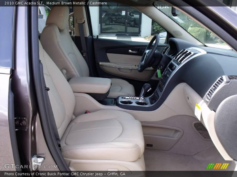 Medium Brown Metallic / Cashmere 2010 GMC Acadia SLT