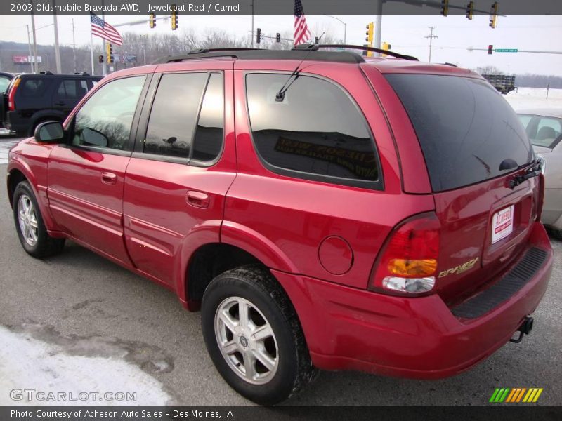 Jewelcoat Red / Camel 2003 Oldsmobile Bravada AWD