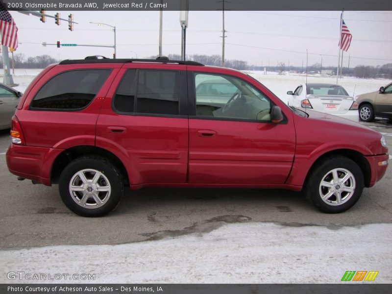 Jewelcoat Red / Camel 2003 Oldsmobile Bravada AWD