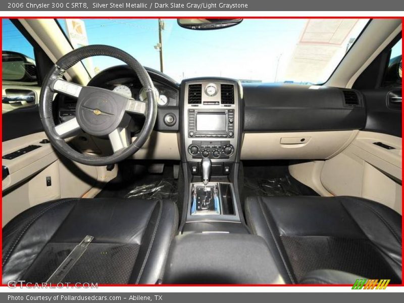 Silver Steel Metallic / Dark Slate Gray/Light Graystone 2006 Chrysler 300 C SRT8