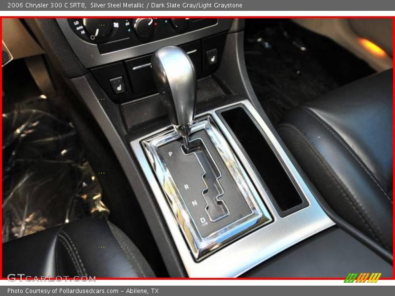 Silver Steel Metallic / Dark Slate Gray/Light Graystone 2006 Chrysler 300 C SRT8