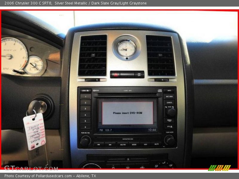 Silver Steel Metallic / Dark Slate Gray/Light Graystone 2006 Chrysler 300 C SRT8