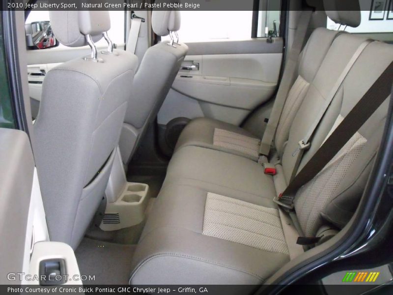 Natural Green Pearl / Pastel Pebble Beige 2010 Jeep Liberty Sport