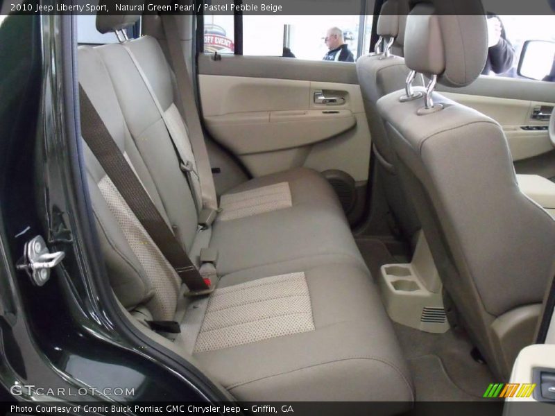 Natural Green Pearl / Pastel Pebble Beige 2010 Jeep Liberty Sport