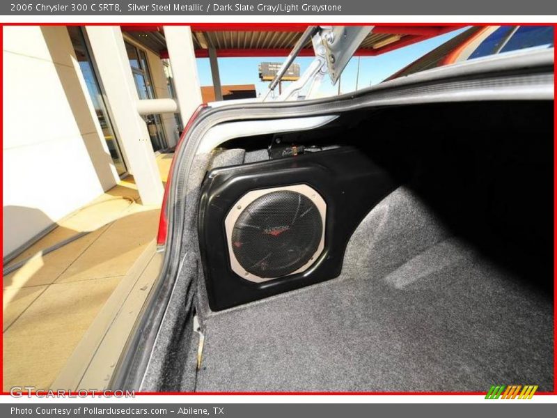 Silver Steel Metallic / Dark Slate Gray/Light Graystone 2006 Chrysler 300 C SRT8