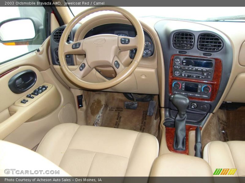 Jewelcoat Red / Camel 2003 Oldsmobile Bravada AWD