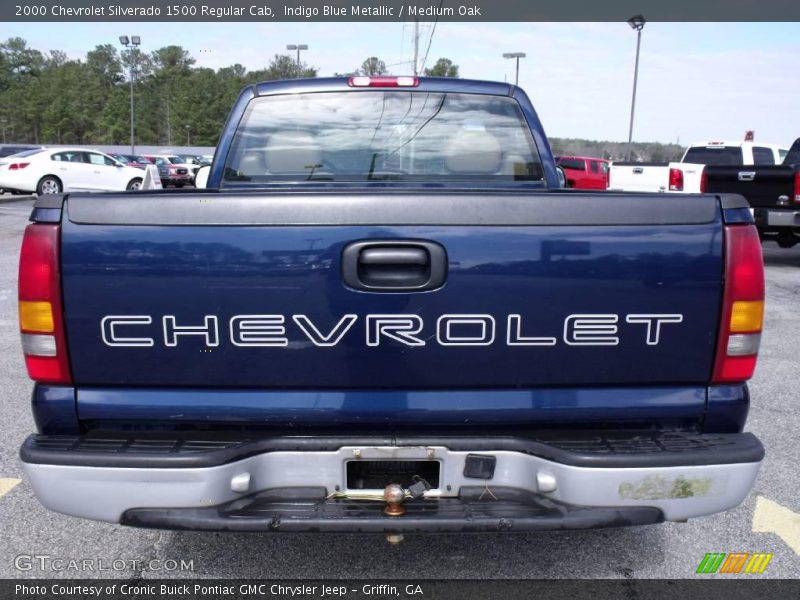 Indigo Blue Metallic / Medium Oak 2000 Chevrolet Silverado 1500 Regular Cab