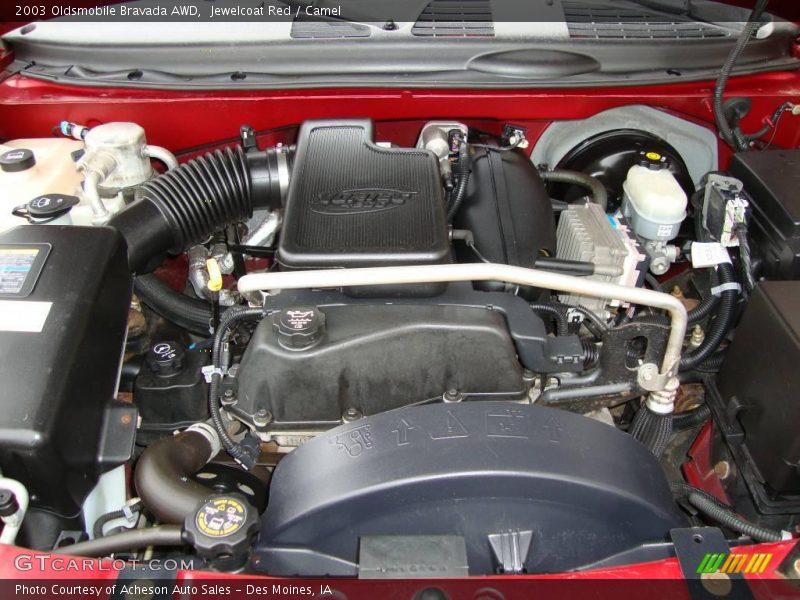 Jewelcoat Red / Camel 2003 Oldsmobile Bravada AWD