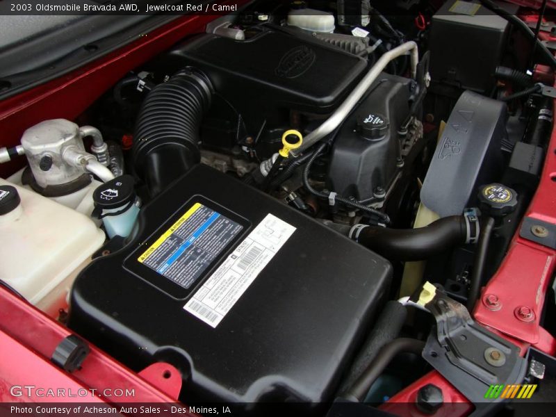 Jewelcoat Red / Camel 2003 Oldsmobile Bravada AWD