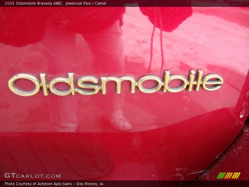 Jewelcoat Red / Camel 2003 Oldsmobile Bravada AWD