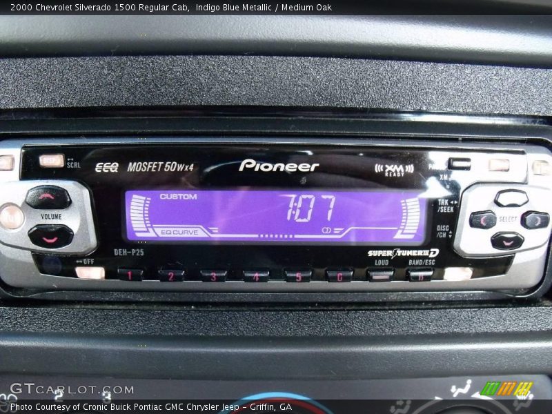Indigo Blue Metallic / Medium Oak 2000 Chevrolet Silverado 1500 Regular Cab