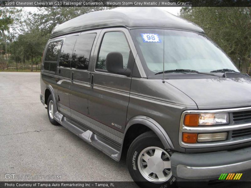 Medium Storm Grey Metallic / Medium Gray 1998 Chevrolet Chevy Van G10 Passenger Conversion