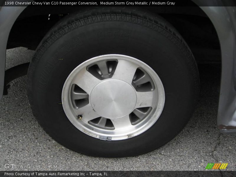 Medium Storm Grey Metallic / Medium Gray 1998 Chevrolet Chevy Van G10 Passenger Conversion